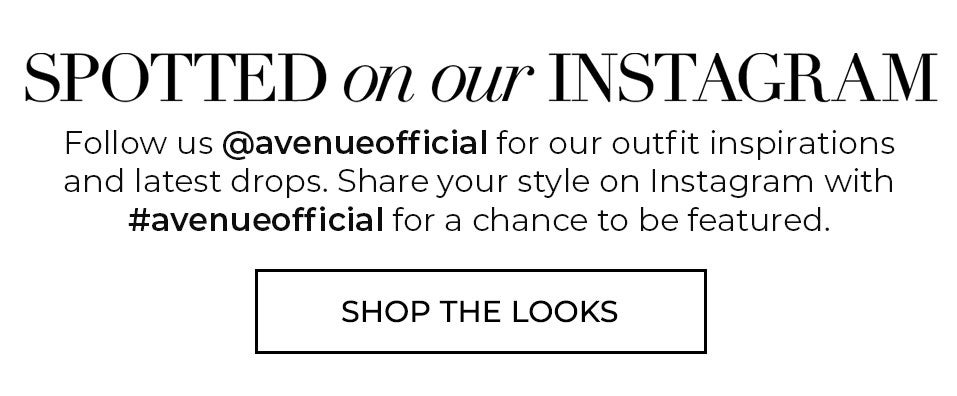 Spotted on our Instagram — Shop the Looks