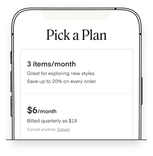 Pick a PLan