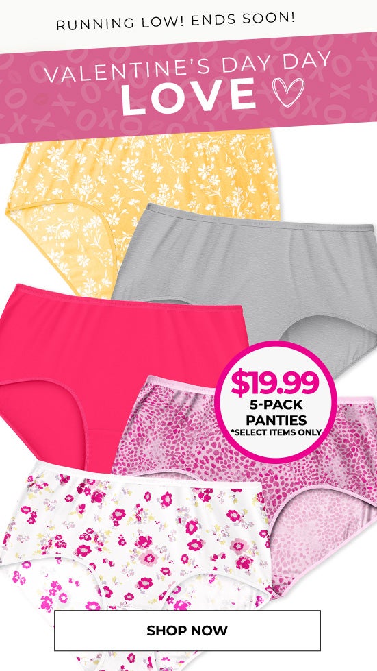 5-Pack Panties $19.99 - select items. Shop Now
