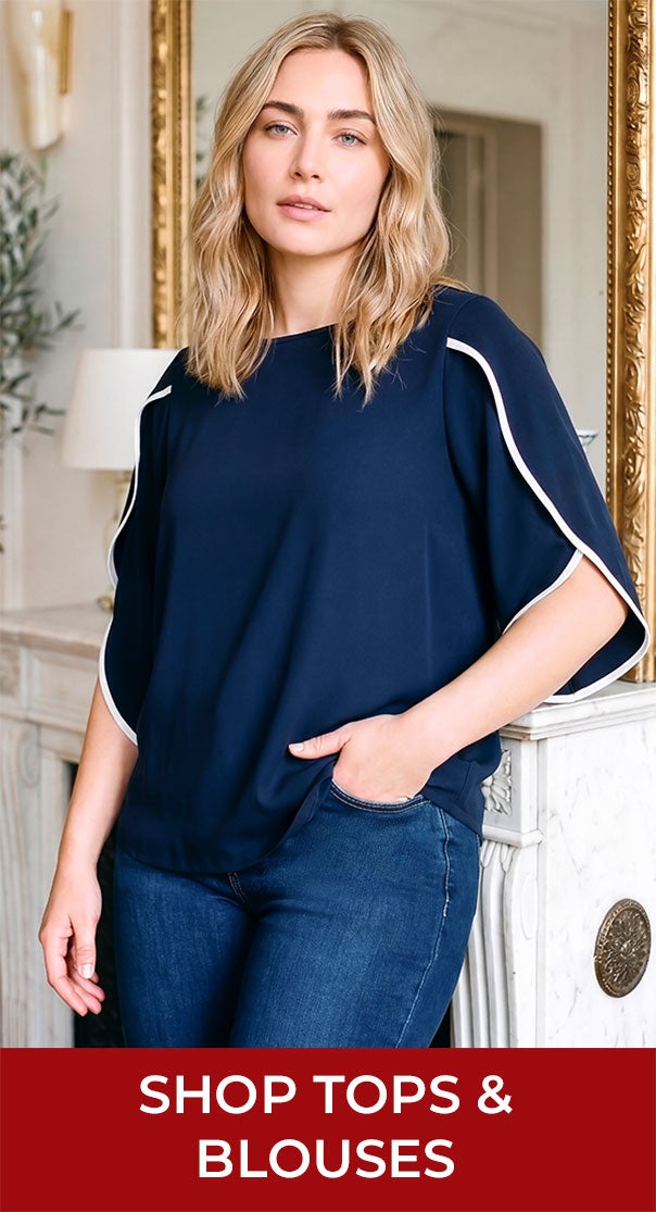 SHOP TOPS & BLOUSES